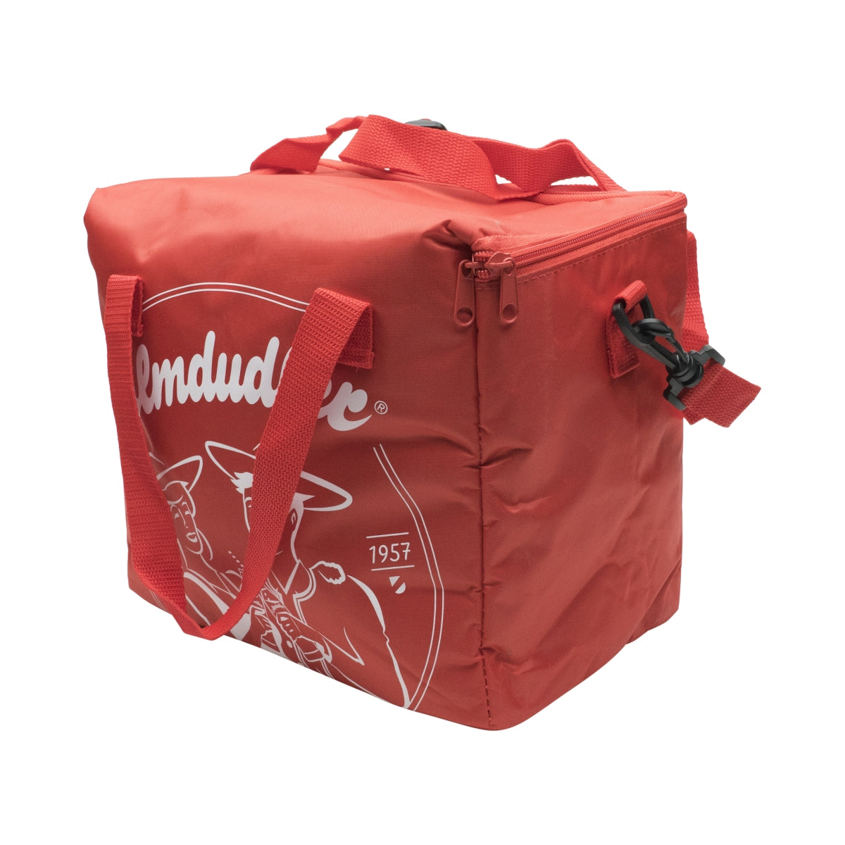 1x Almdudler soft drinks cooler bag, red – View 2