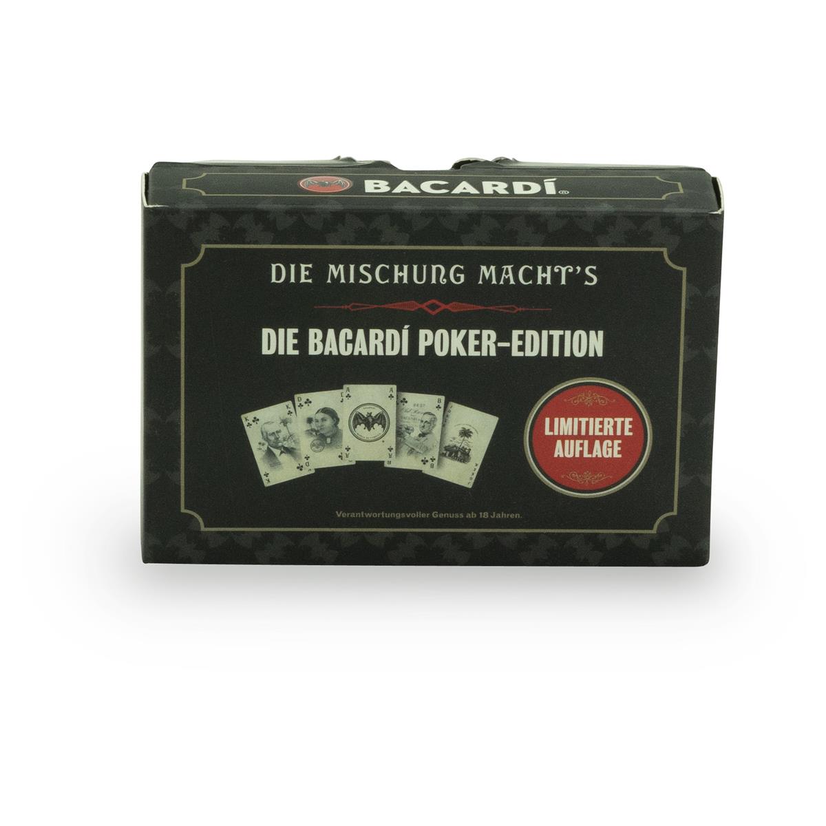 1x Bacardi Rum Card Game Limited Edition Poker – View 2