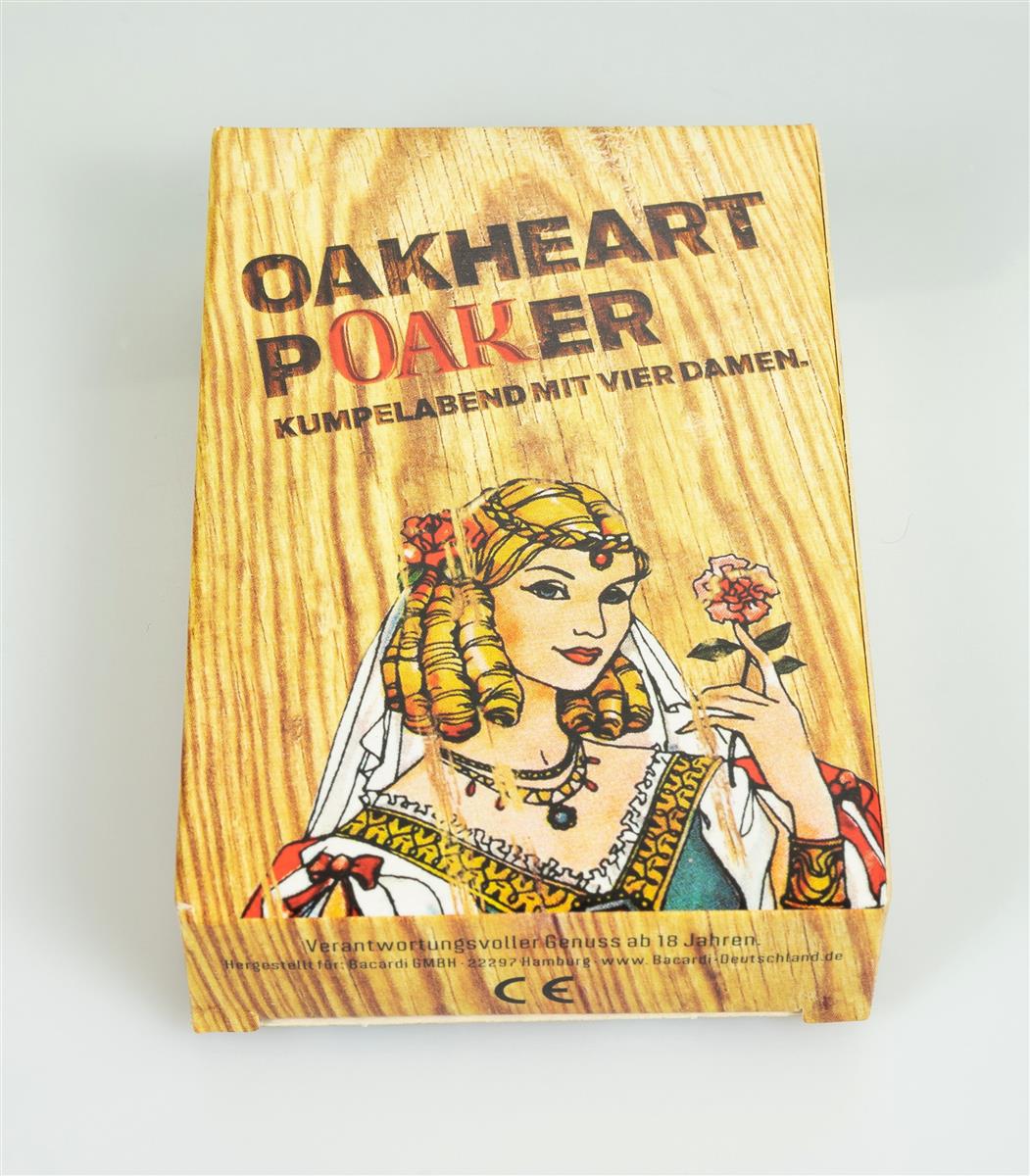1x Bacardi Rum Card Game Oakheart