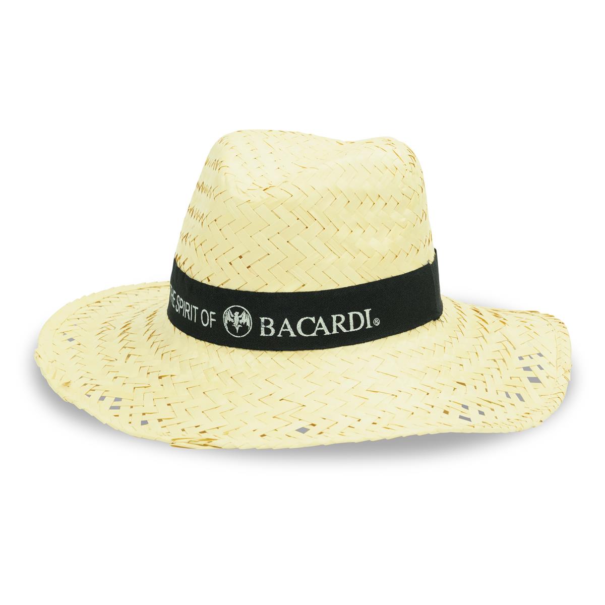 1x Bacardi Rum Straw Hat, natural The Spirit of Bacardi – View 2