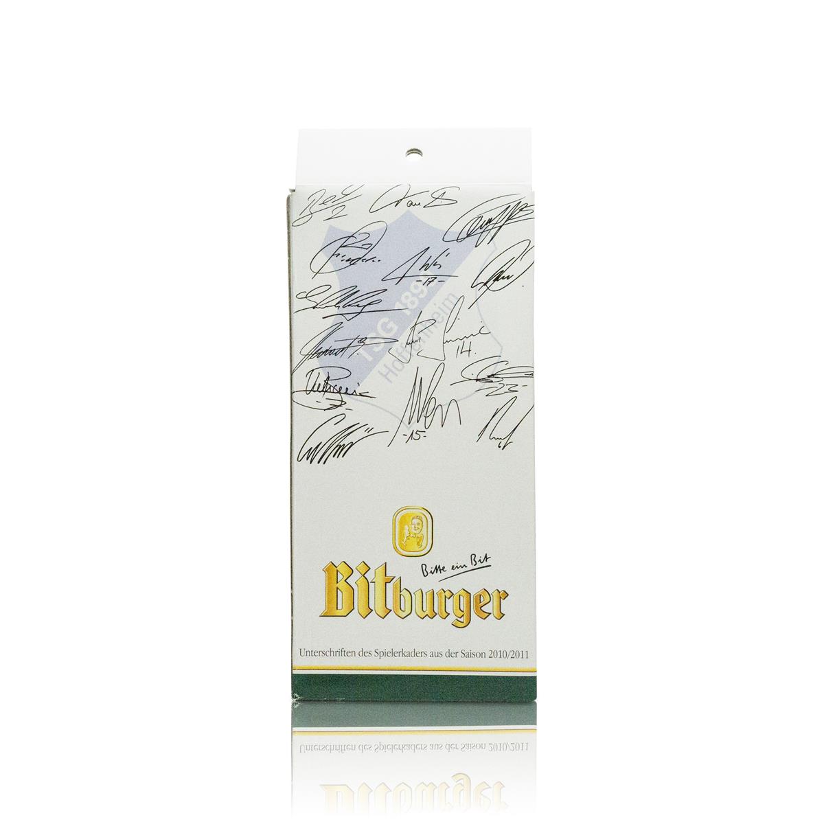 1x Bitburger beer glass Hoffenheim fan mug 500ml – View 2