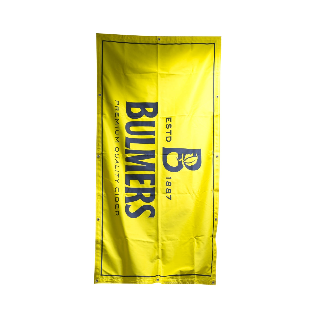 1x Bulmers Cider Flag Yellow with Logo