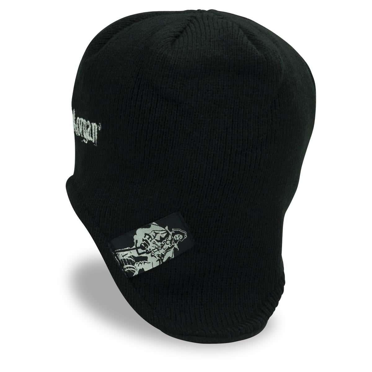 1x Captain Morgan Rum Wool Hat with Ears, Black – View 2