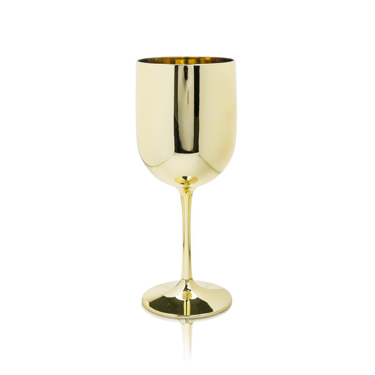 1x Ciroc Vodka Glass Gold Chalice Plastic x Moschino – View 3