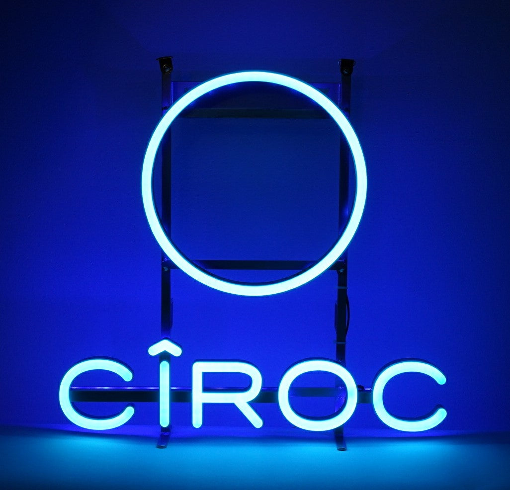 1x Ciroc Vodka neon sign neon lettering