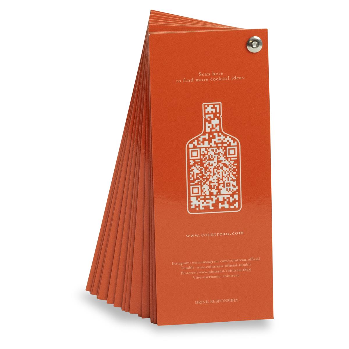 1x Cointreau recipe book Mini Orange Pantonniers – View 2