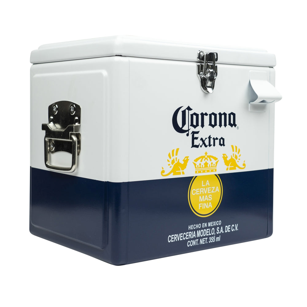 1x Corona beer cooler freezer box metal crate