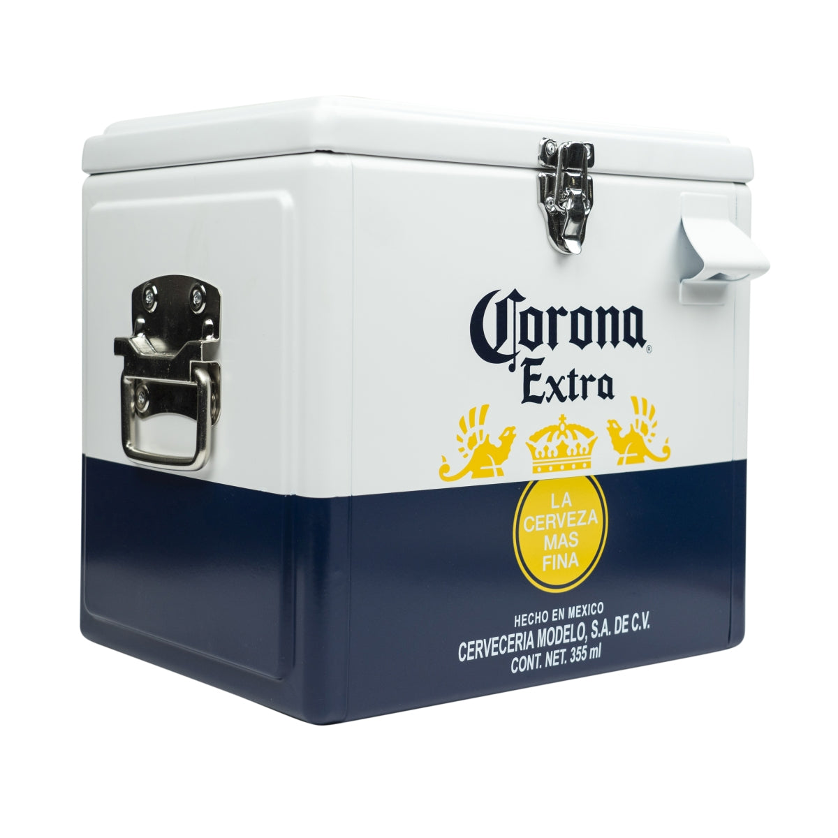 1x Corona beer cooler freezer box metal crate
