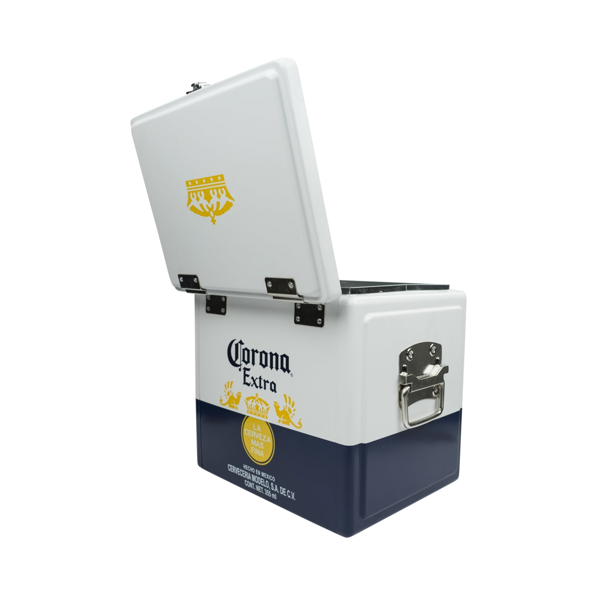 1x Corona beer cooler freezer box metal crate – View 4