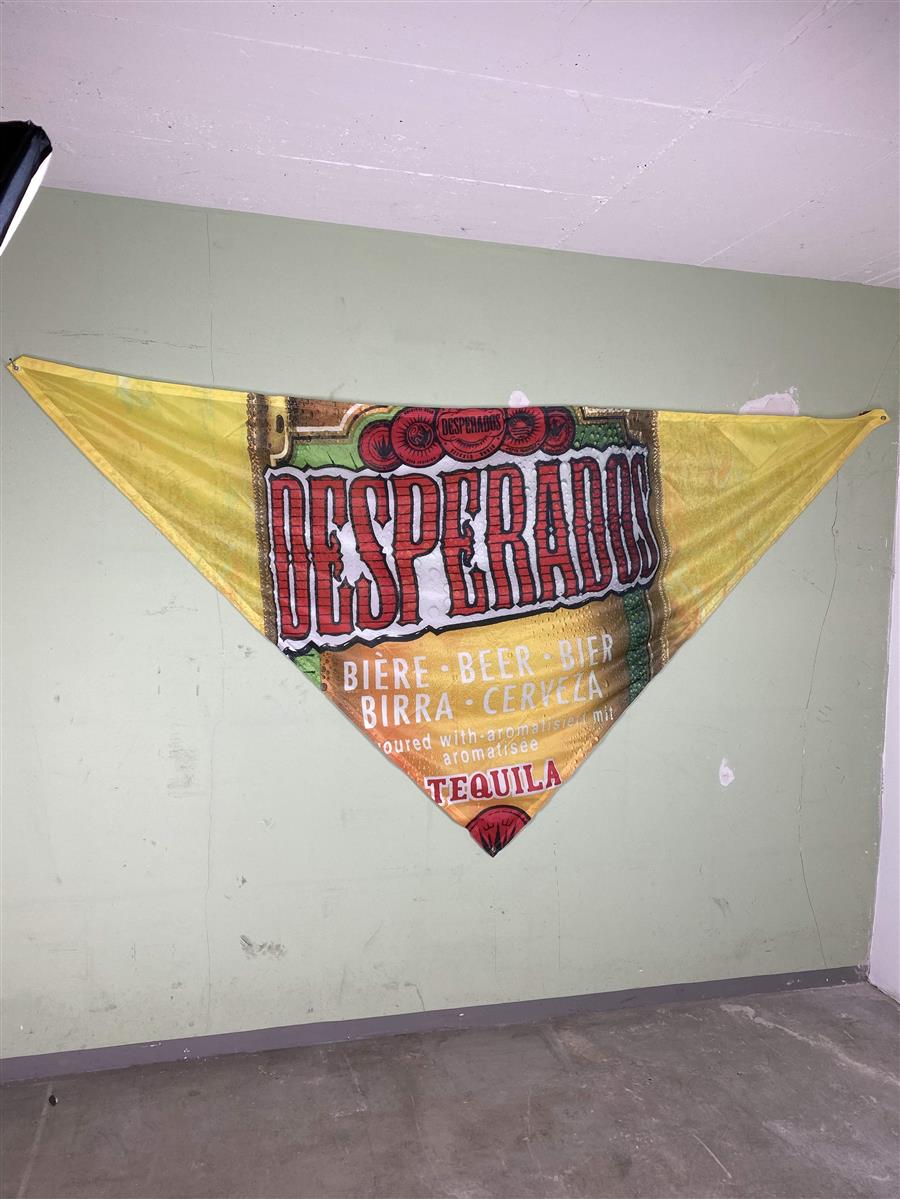 1x Desperados Beer Flag Sail 275 x 200 x 200