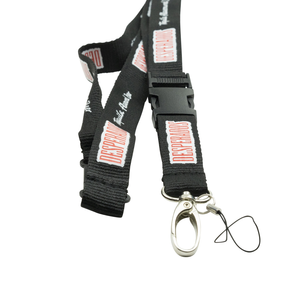 1x Desperados beer lanyard, black, thin strap – View 3