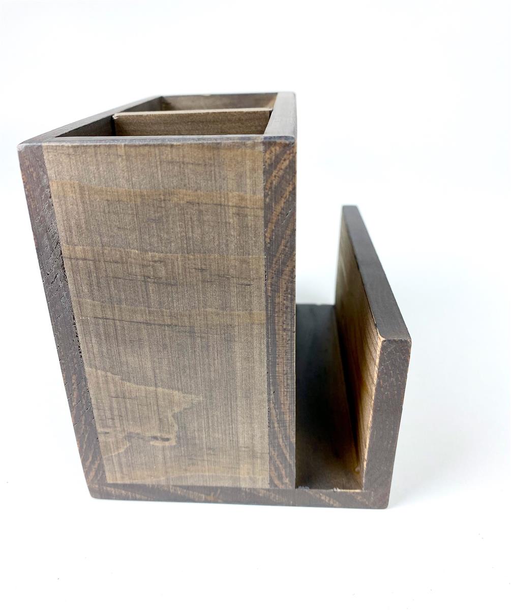 1x Limo Soft Drinks Napkin Holder Wooden Table Display – View 3