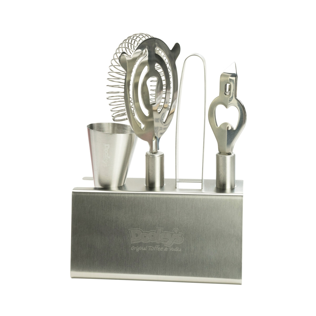 1x Dooley's Liqueur Bar Accessories Cocktail Set Stainless Steel