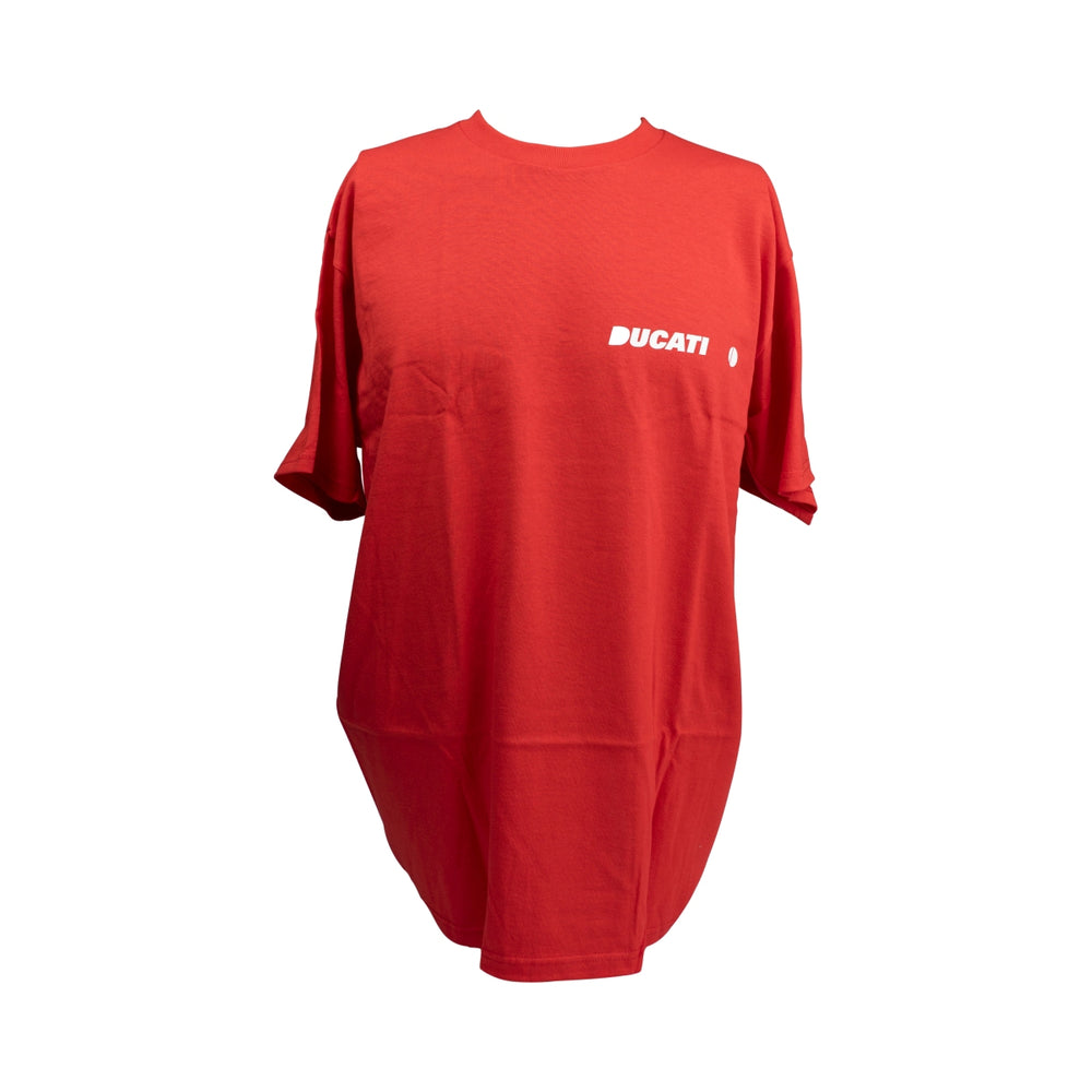 1 Ducati Motorsport T-shirt, size L, men's, red