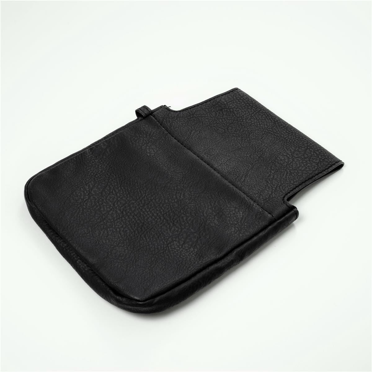 1x Effect Energy wallet holder, black faux leather – View 3