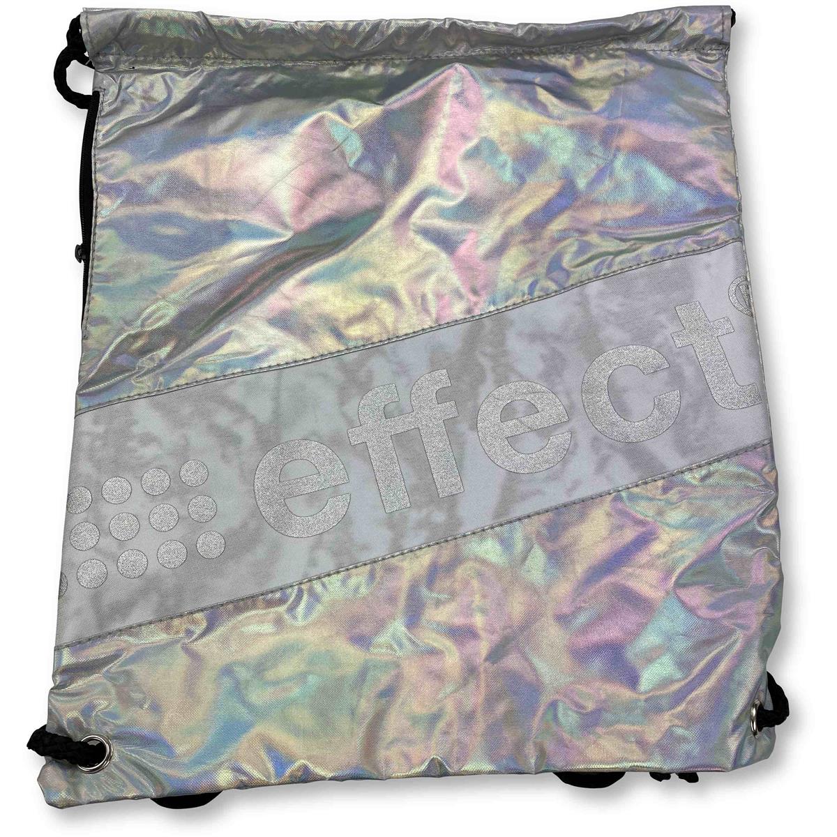 1x Effect Energy Jute Bag, Silver Metallic