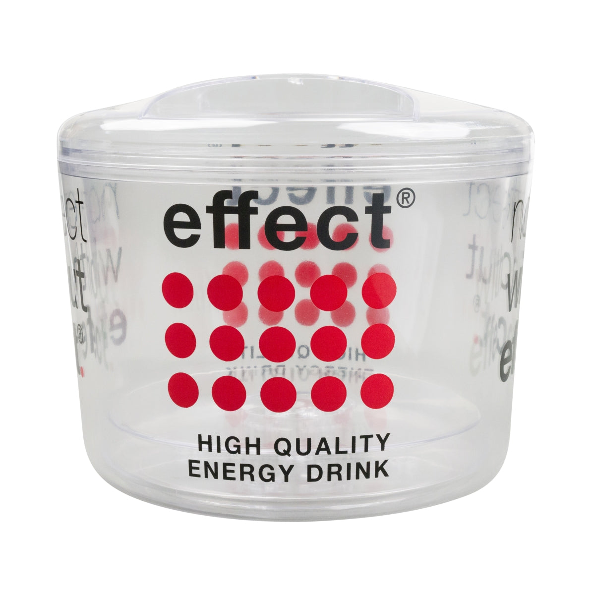 1x Effect Energy Cooler Ice Box 10l transparent
