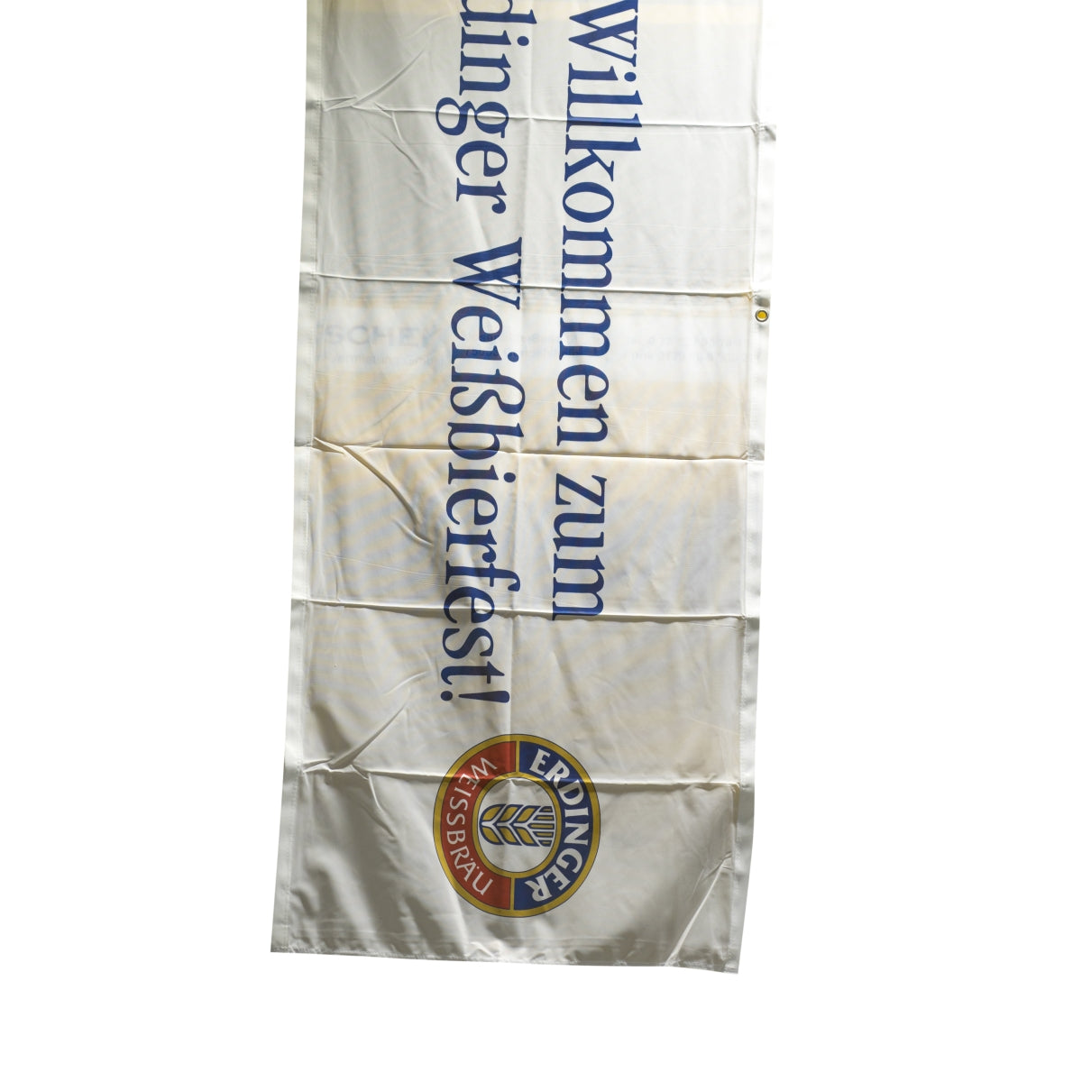 1x Erdinger beer flag Welcome to the wheat beer festival – View 2