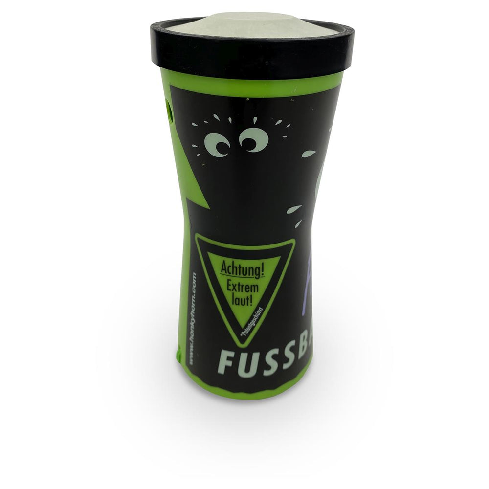 1x Feigling liqueur horn, black, loud soccer fanfare honky horn