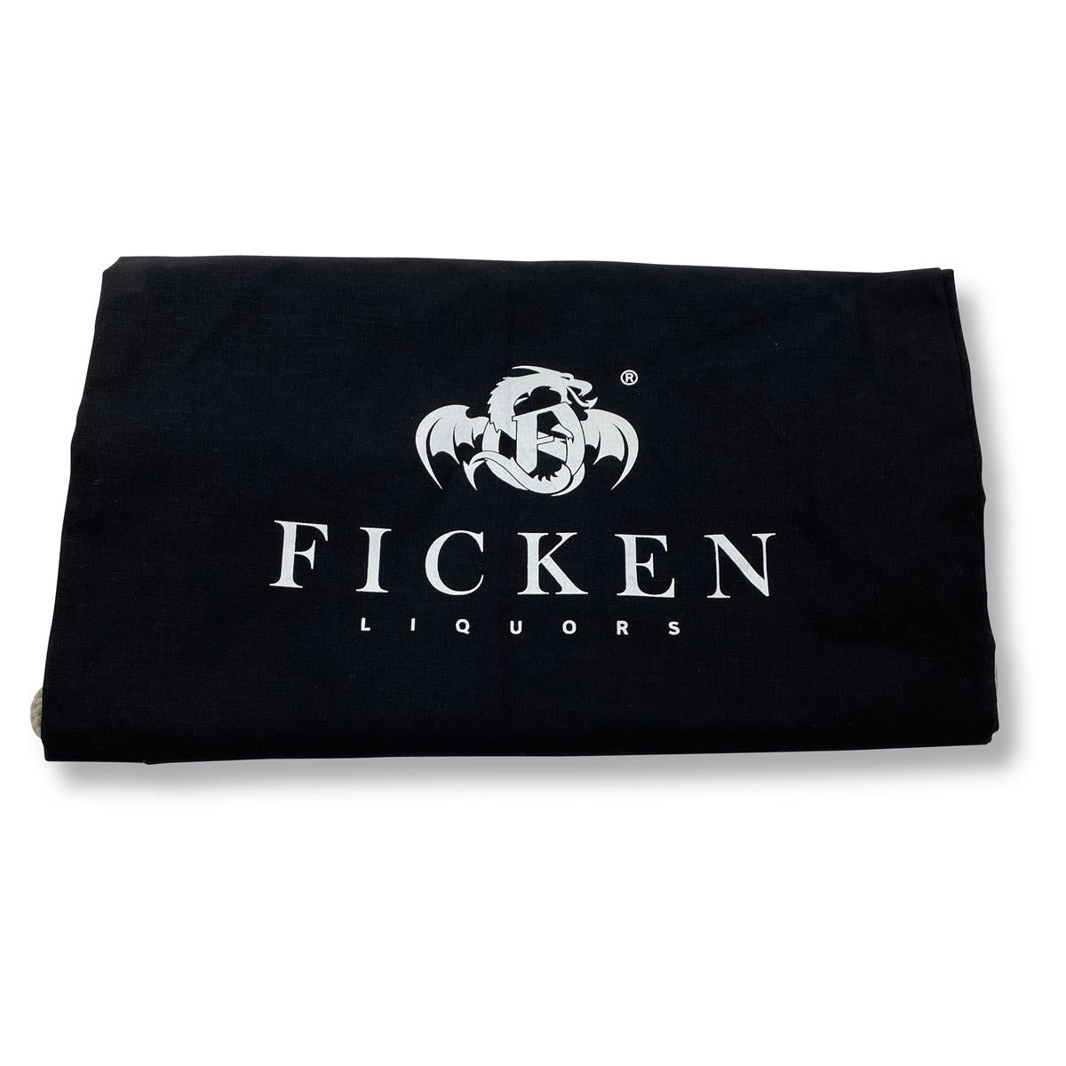 1x Fuck  Liqueur Jute Bag Black – View 3