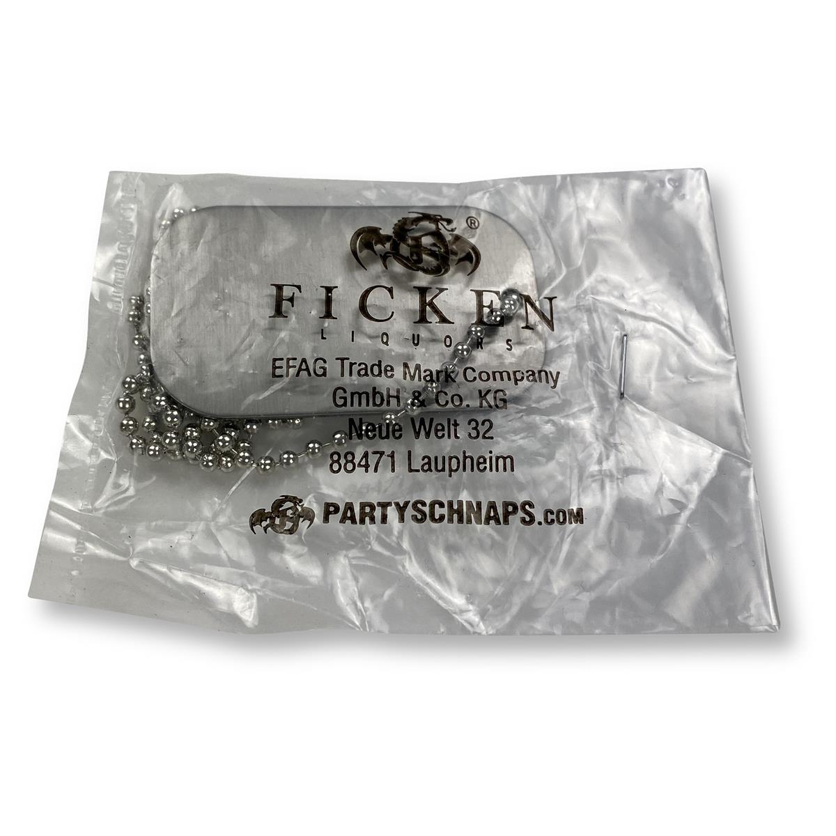 1x Fucking  Liquor Chain With Tag Metal – View 3