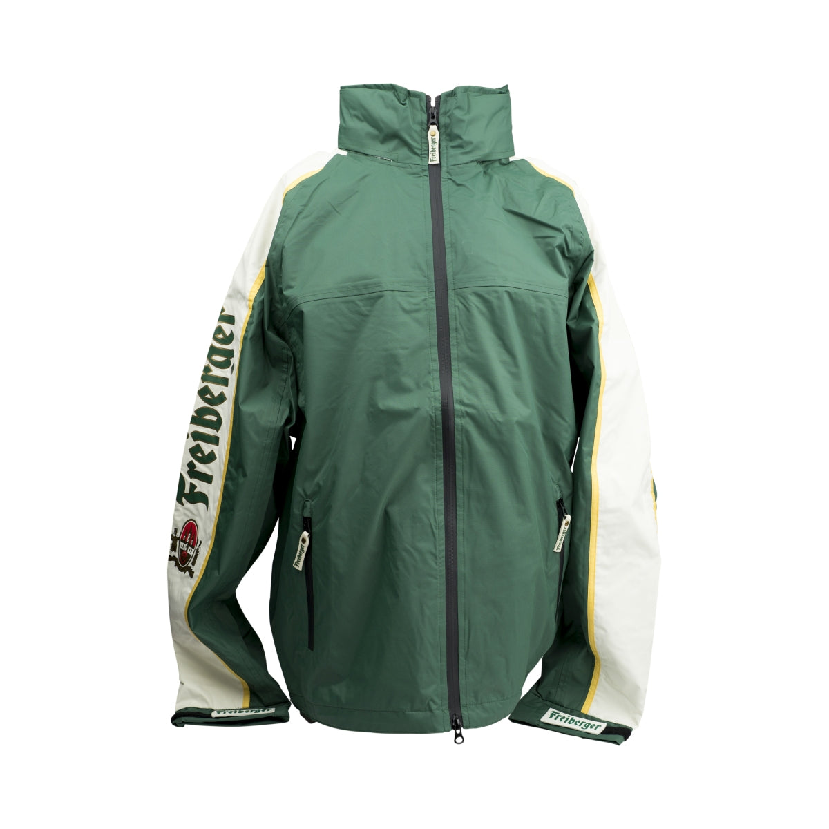 1x Freiberger Beer Jacket Windbreaker Green Size XL
