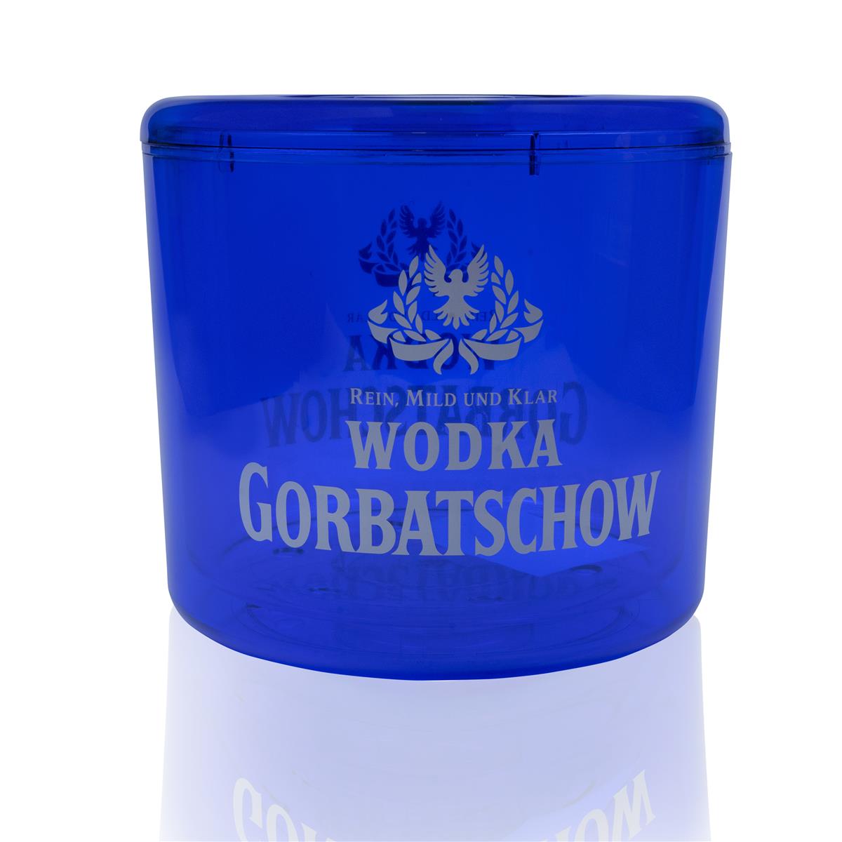1x Gorbachev Vodka Cooler 8l Ice Box Blue
