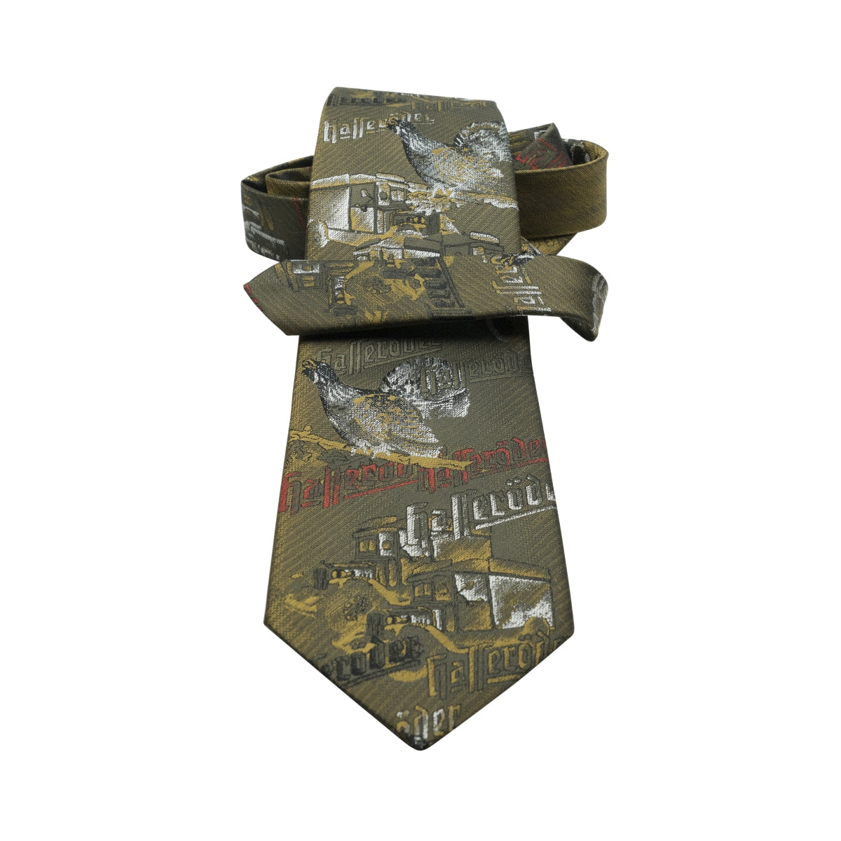 1x Hasseröder beer tie, brown – View 2