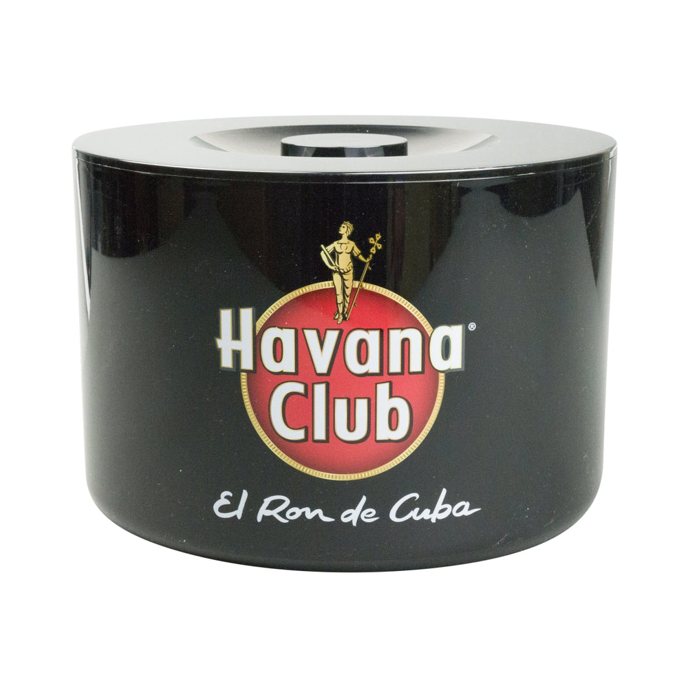 1x Havana Club Rum Cooler Ice Box 10l Black Round