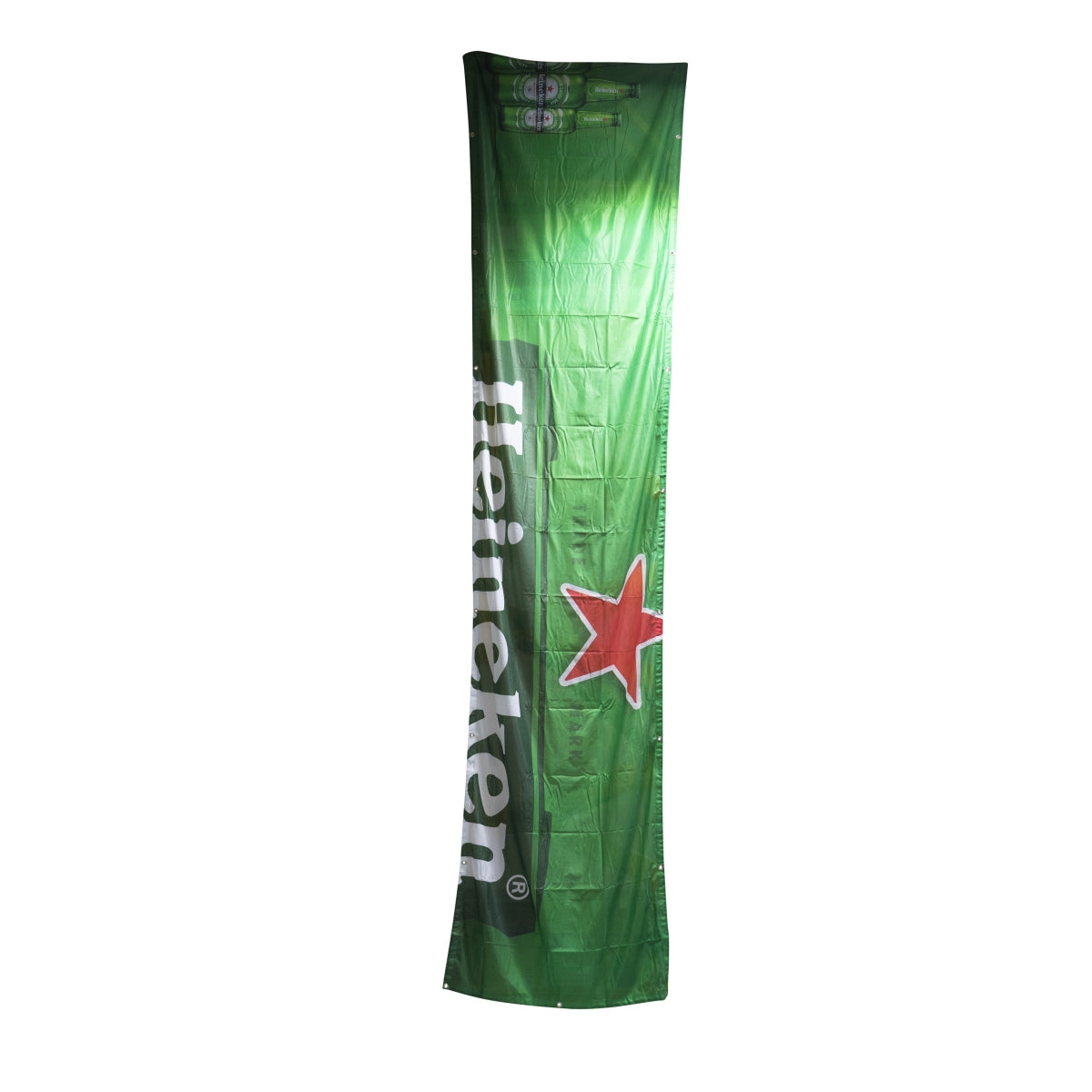 1x Heineken beer flag banner, green – View 2