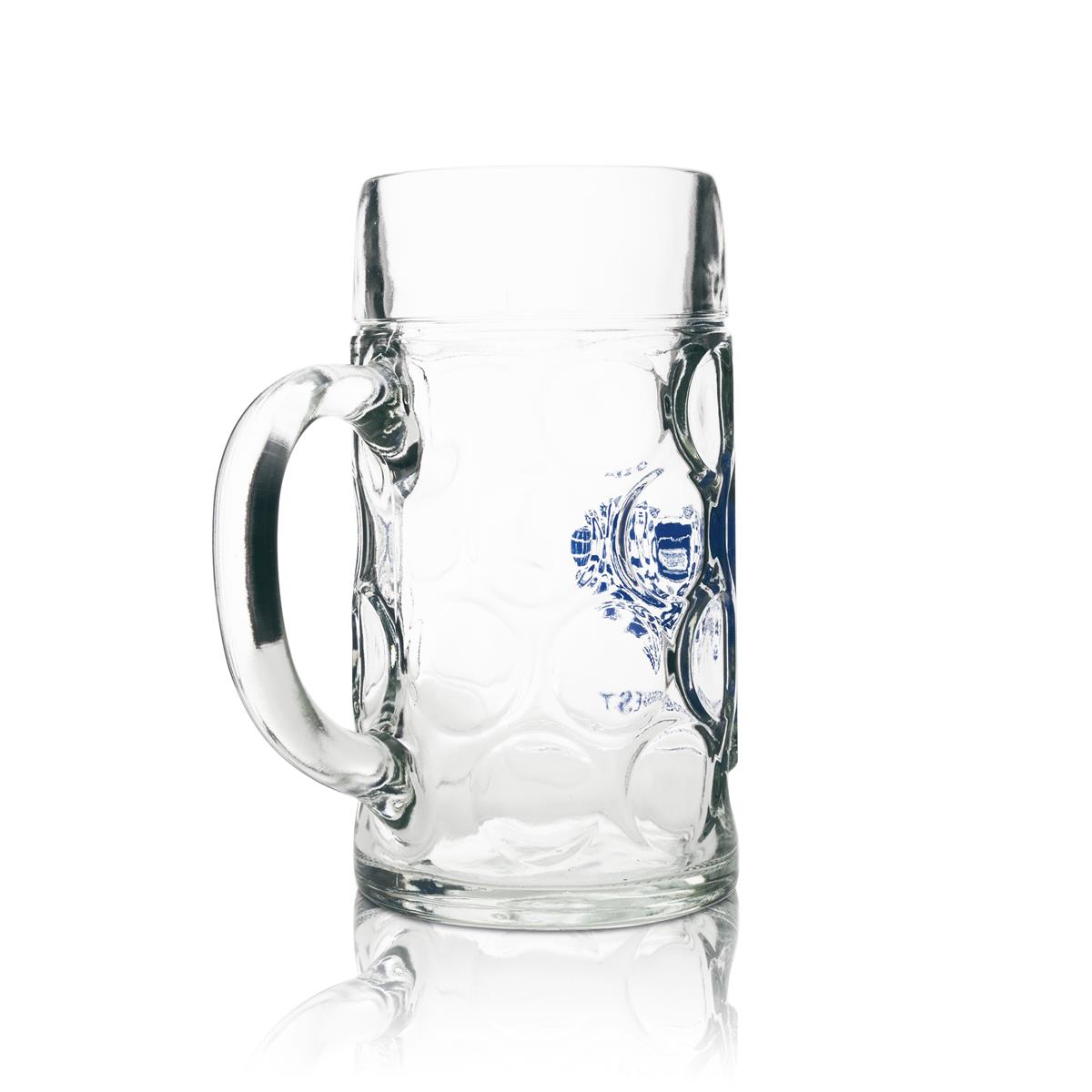 1x Hofbräu Munich beer glass 1l beer mug Oktoberfest version – View 2