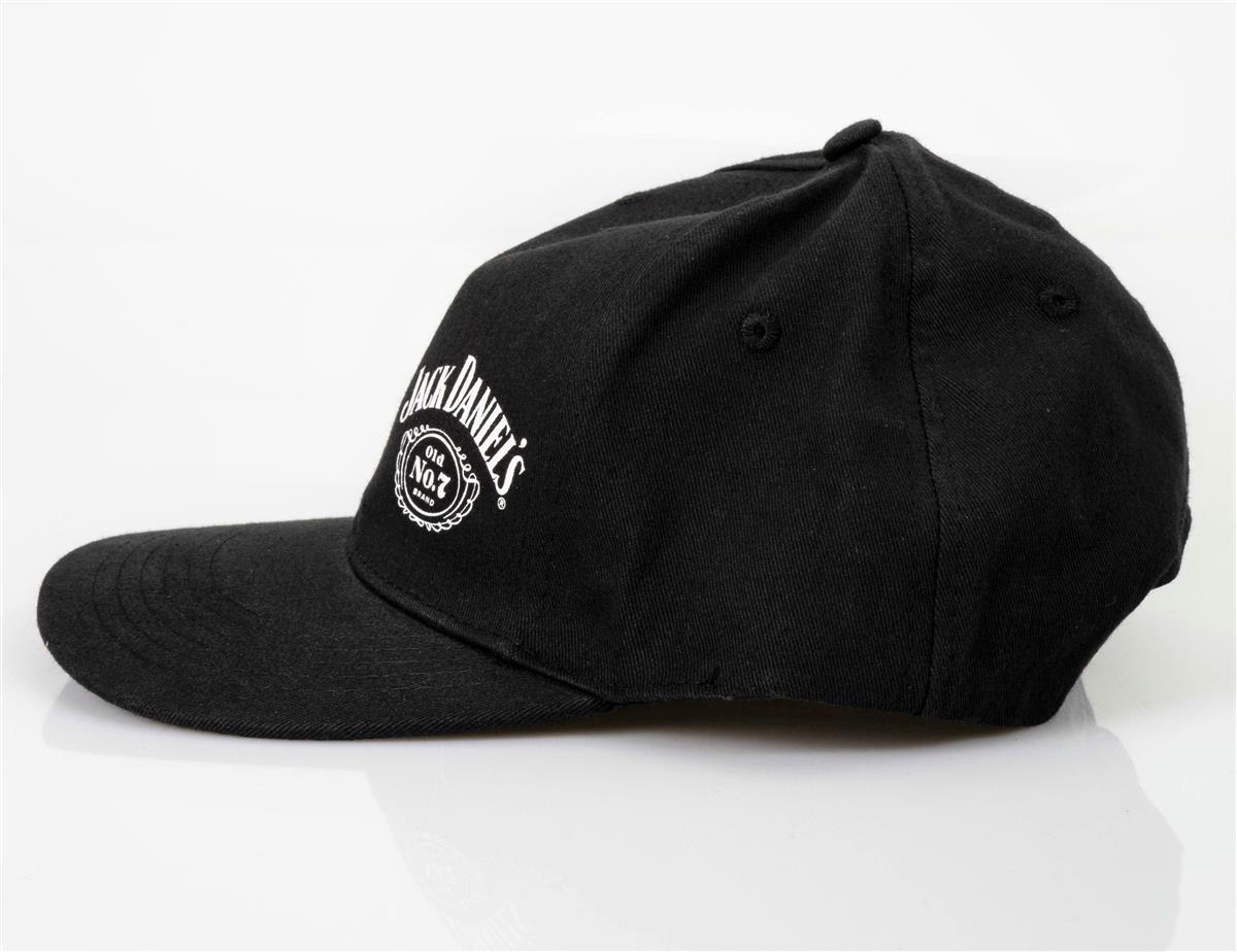 1x Jack Daniels Whiskey Cap Black No. 7 Snapback – View 2