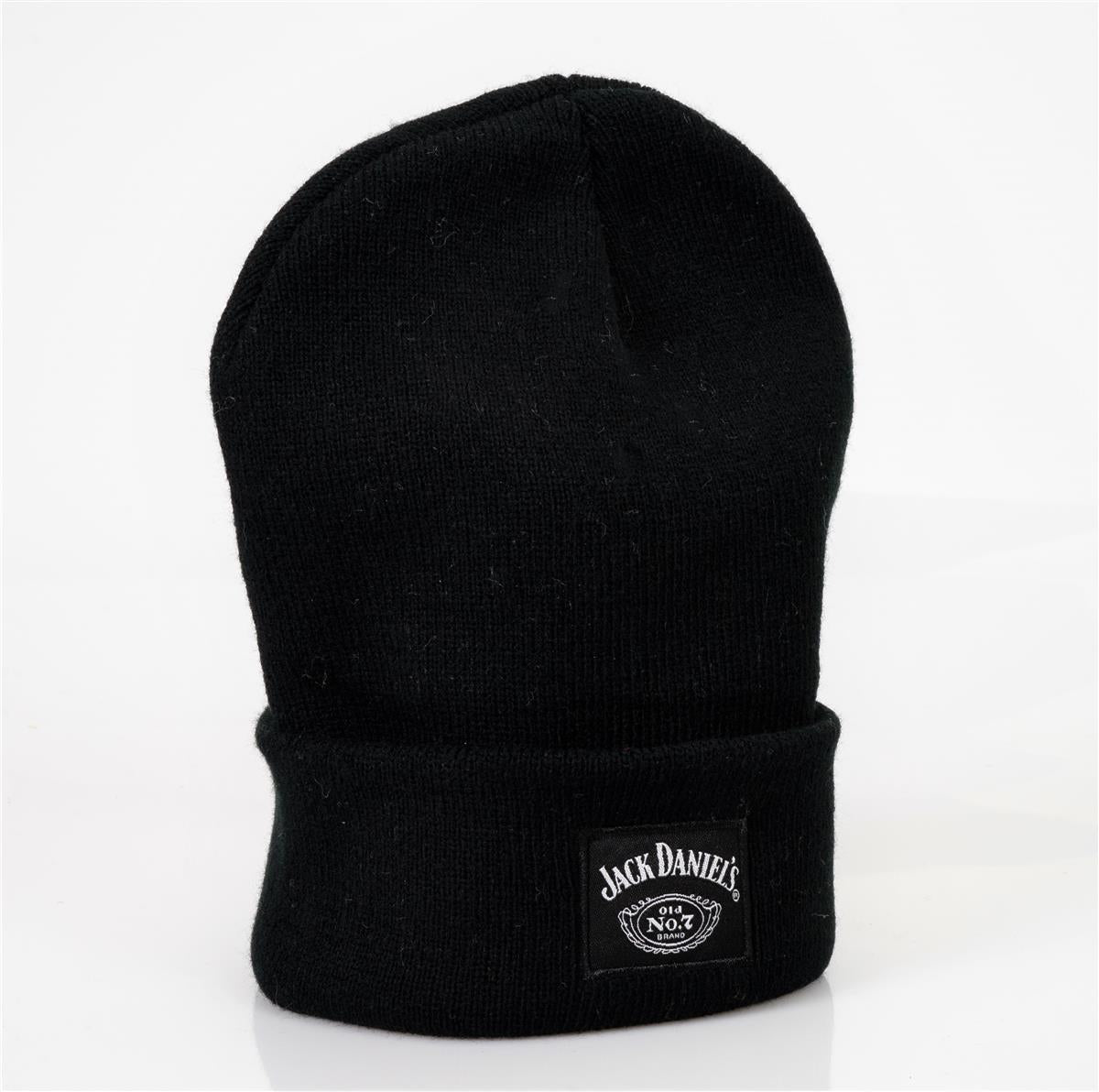 1x Jack Daniels Whiskey Beanie Hat Black, Foldable – View 3