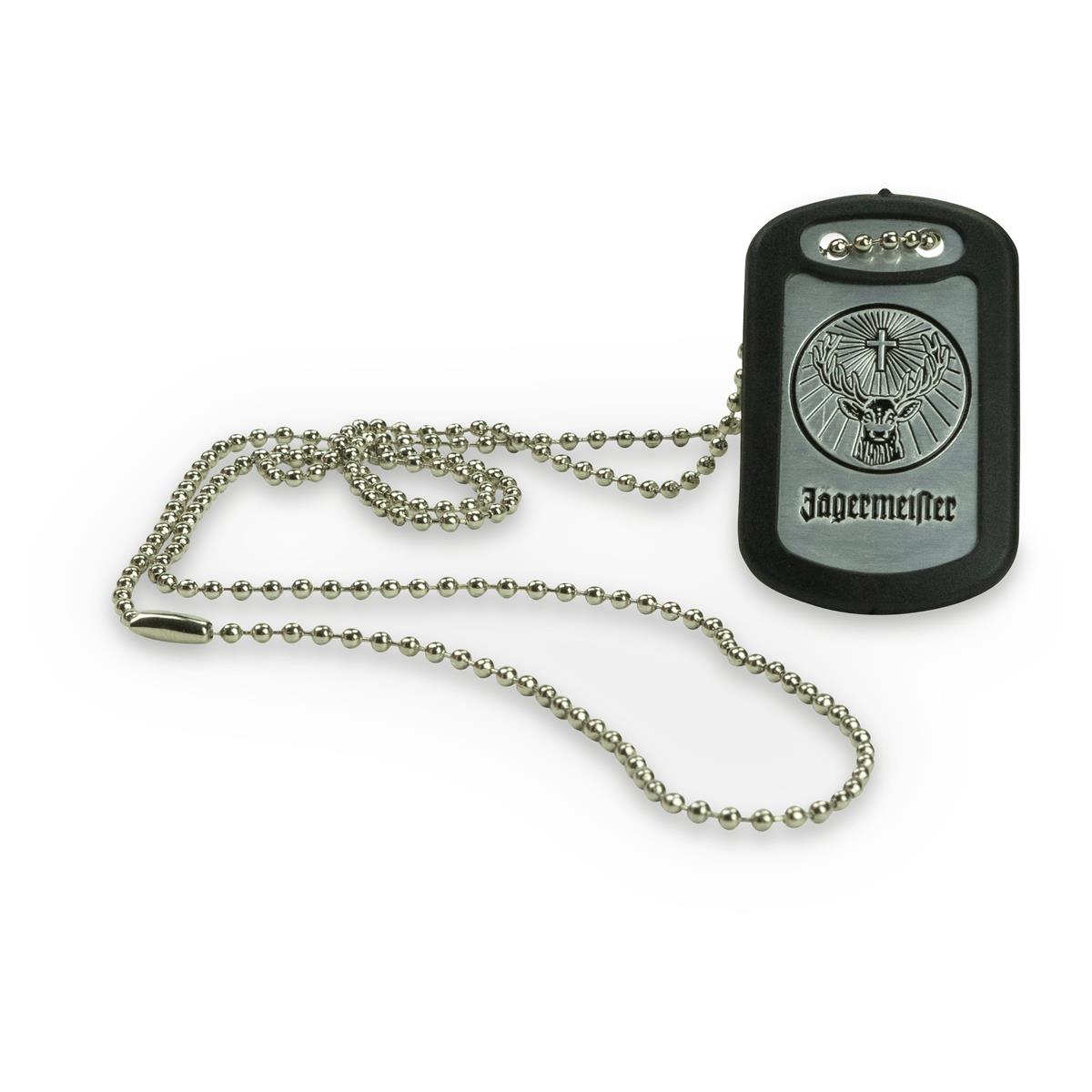 1x Jägermeister Liqueur Dog Tag Metal Pendant