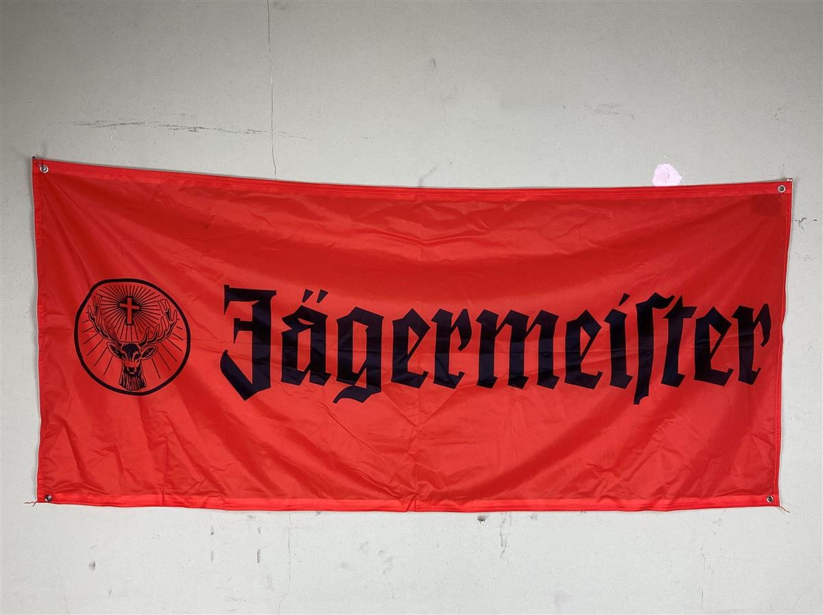 1x Jägermeister liqueur flag orange 180 x 80 – View 2
