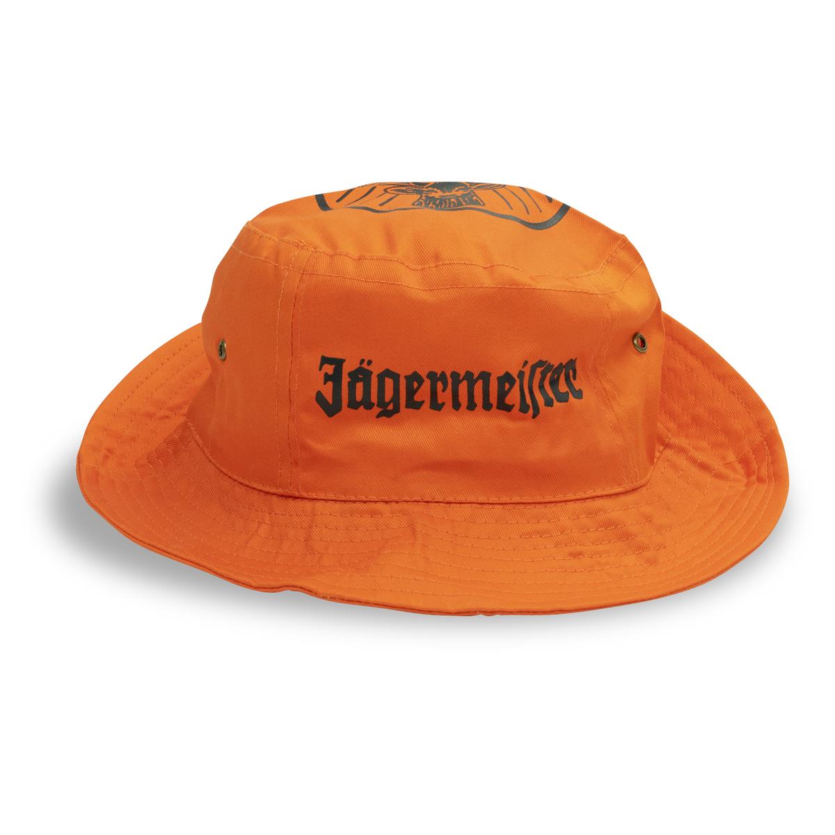 1x Jägermeister liqueur fisherman's cap, orange