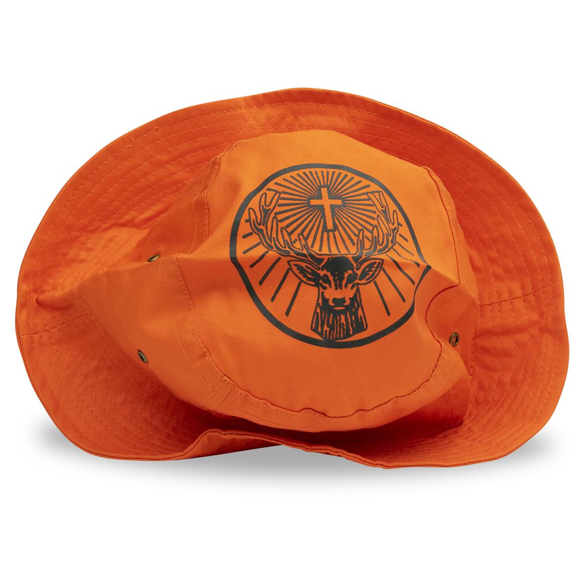 1x Jägermeister liqueur fisherman's cap, orange – View 2