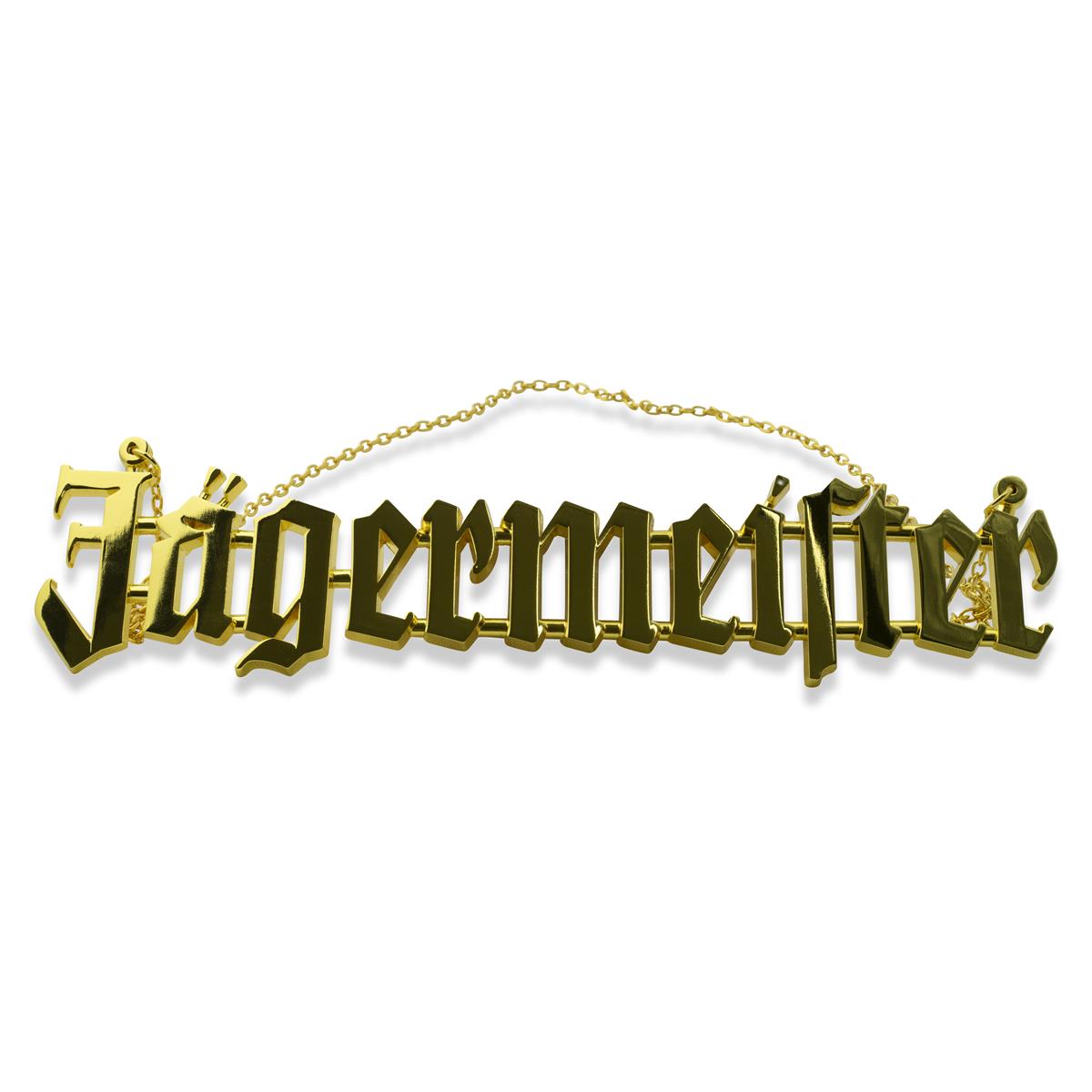 1x Jägermeister Gold Chain XXL 27 x 7 – View 2