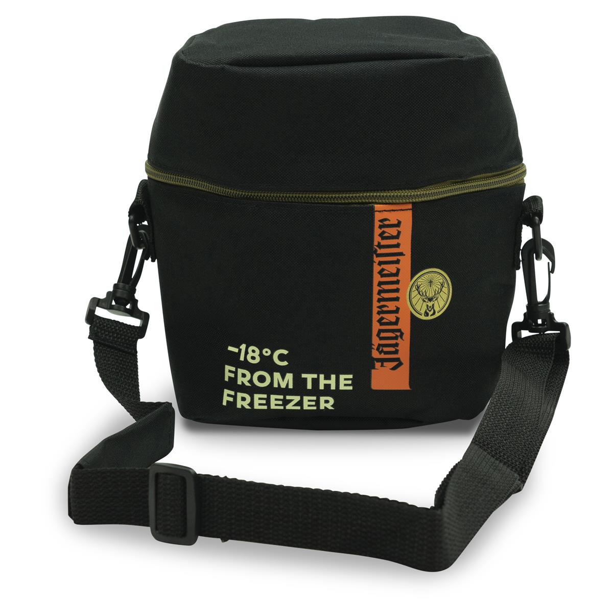 1x Jägermeister liqueur cooler bag Minus 18 degrees with zip closure – View 2