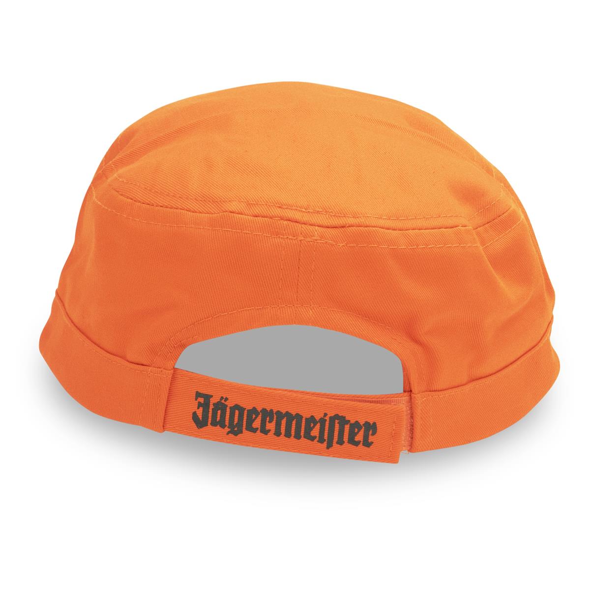 1x Jägermeister liqueur peaked cap orange French cap – View 2