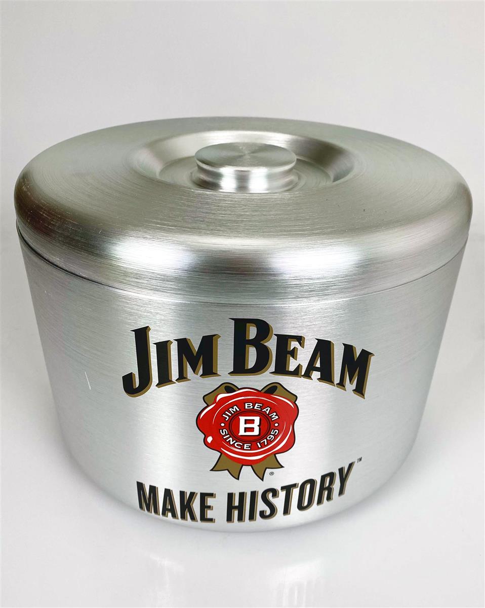 1x Jim Beam Whiskey Cooler 10l Ice Box Metal