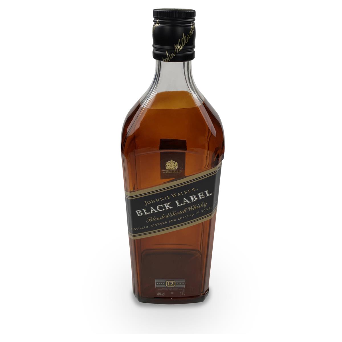 1x Johnnie Walker Rum Show Bottle 3l
