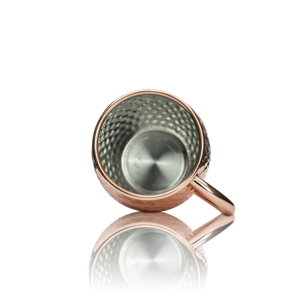 1x Ketel One Vodka glass copper cup, hammered – View 3