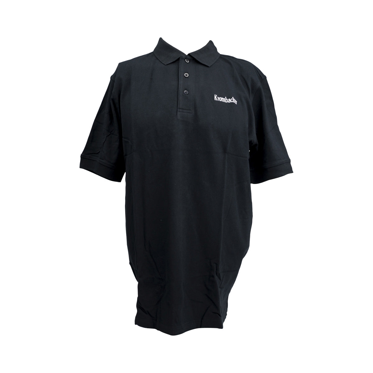 1x Krombacher beer polo shirt, black, size L
