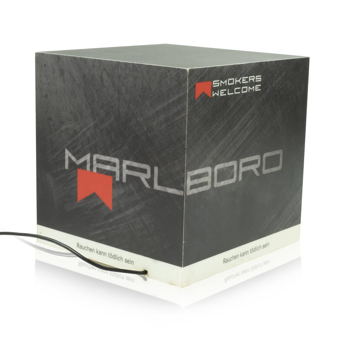 1x Marlboro Cigarettes LED Cube Small 20 x 20 x 20 – View 2
