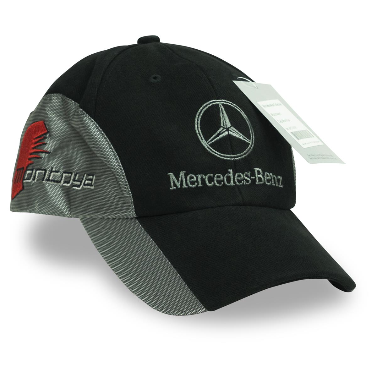 1x Mercedes Benz Formula One Montoya peaked cap