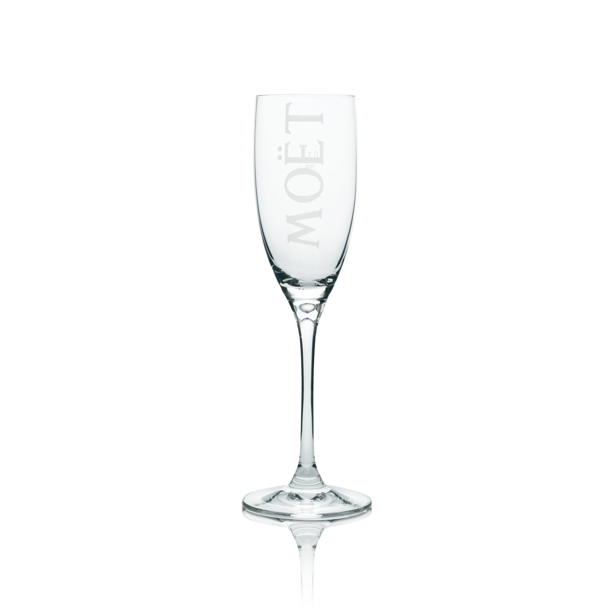 1x Moet Chandon Champagne Glass Sparkling Wine Flute 0.1l Mohaba
