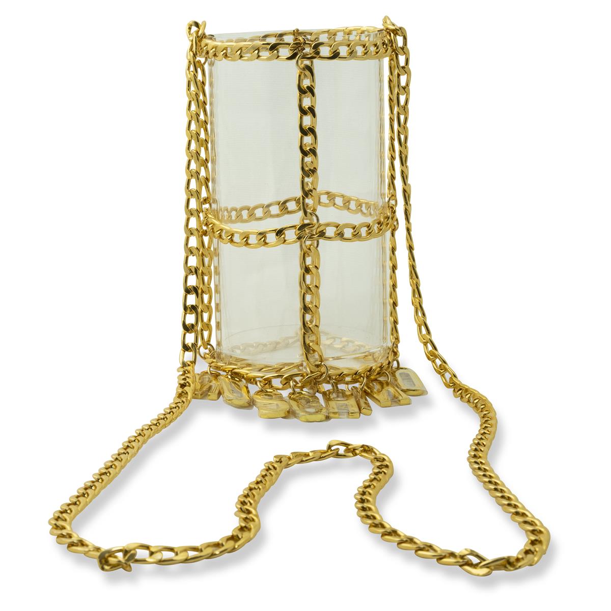 1x Moschino chain box, gold