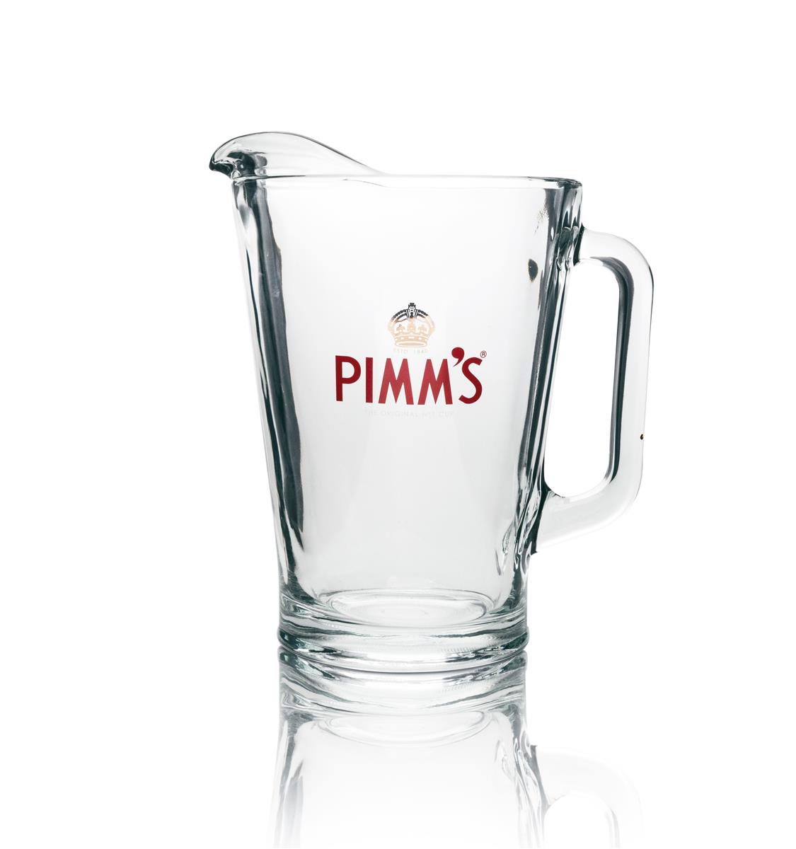 1x Pimm's liqueur glass carafe 1l