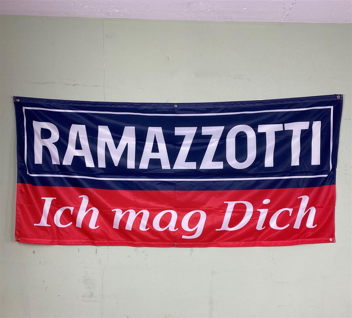 1x Ramazzotti liqueur flag "I like you" 200x90